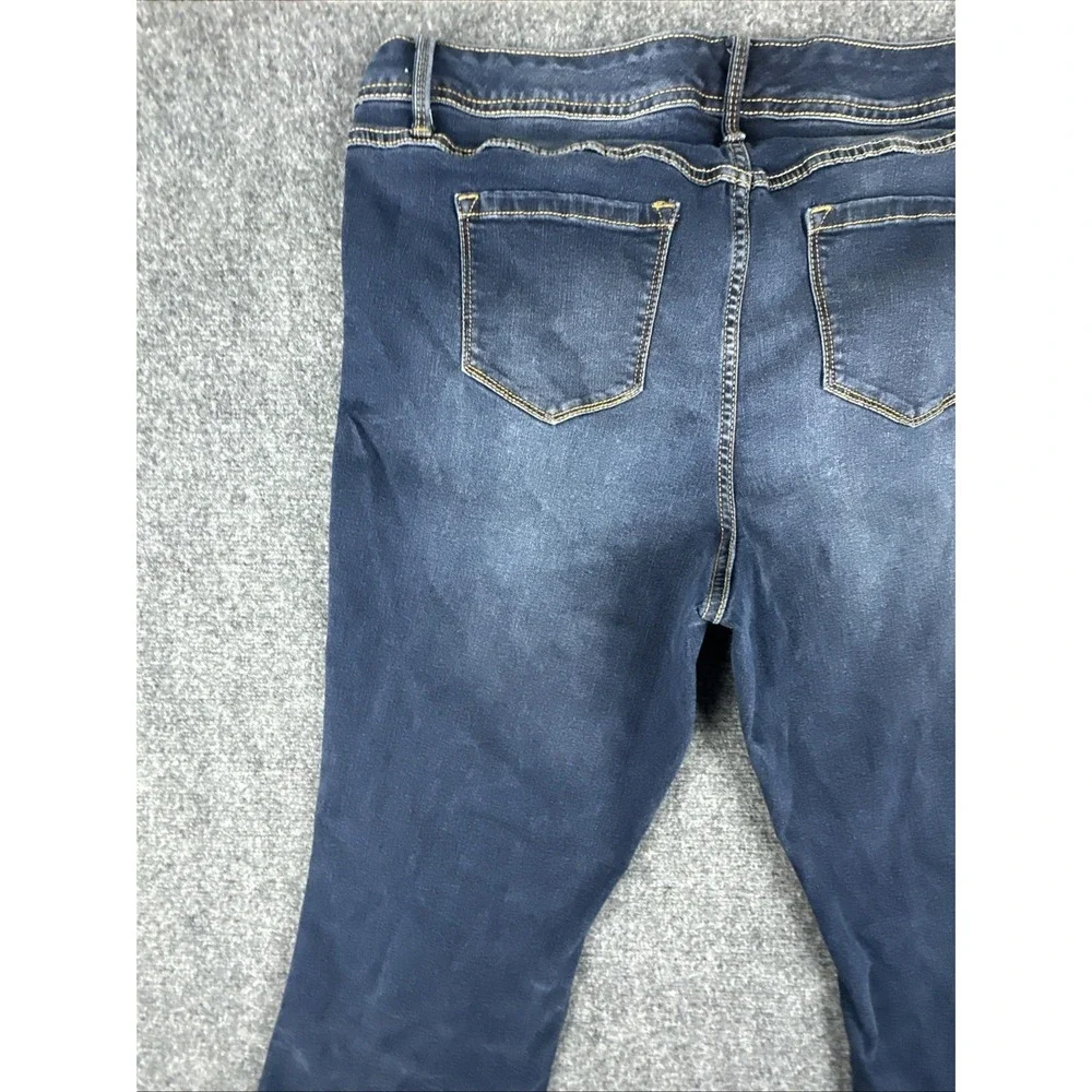 Torrid Women's Jeans 20T Luxe Slim Boot Stretch Blue Denim Medium Wash